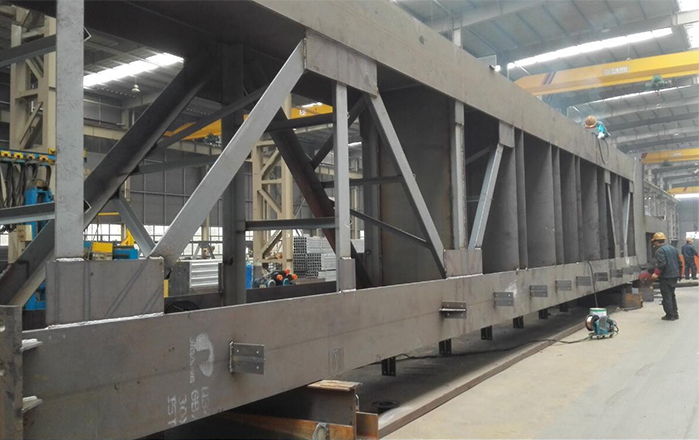 Large steel structure